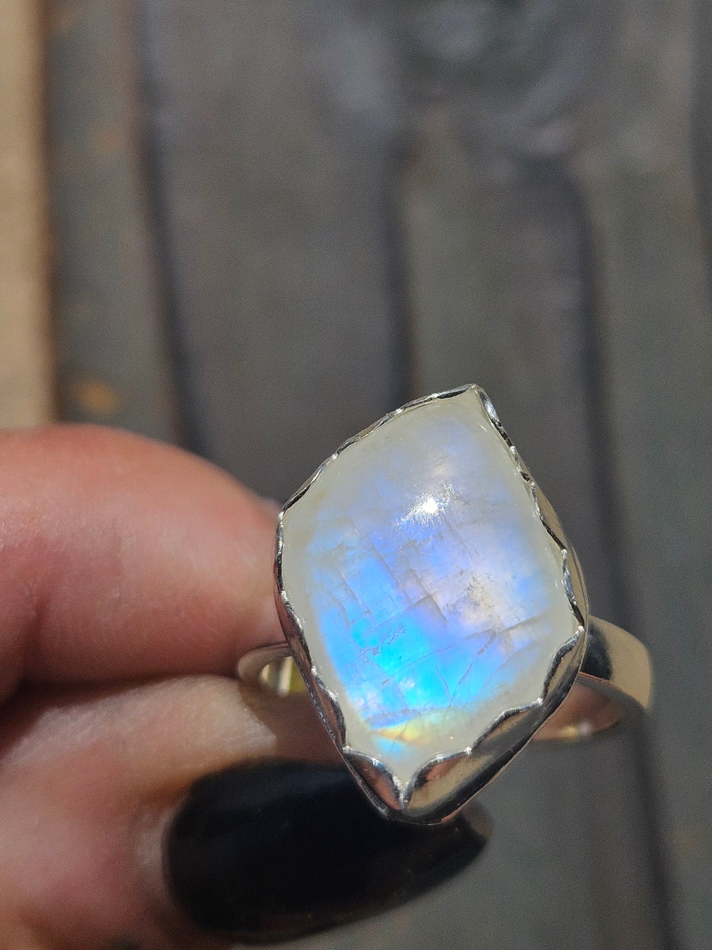 Moonstone Ring, Size 7