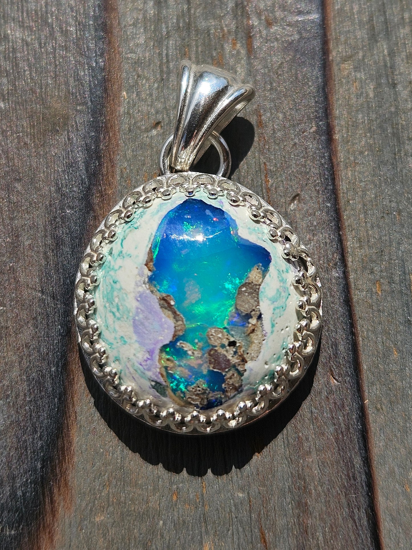 Galaxy Opal Pendant