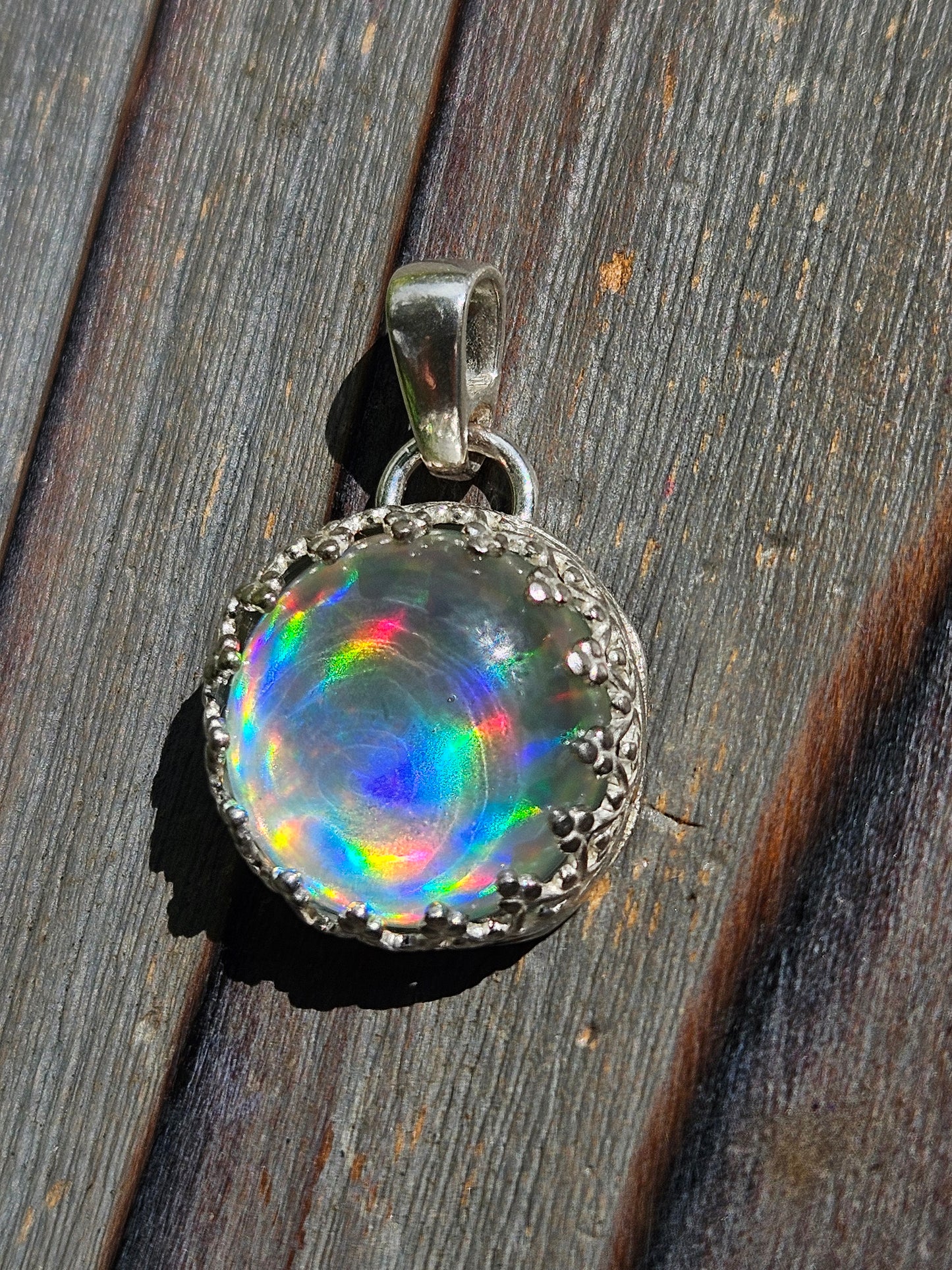 Disco Quartz Pendand
