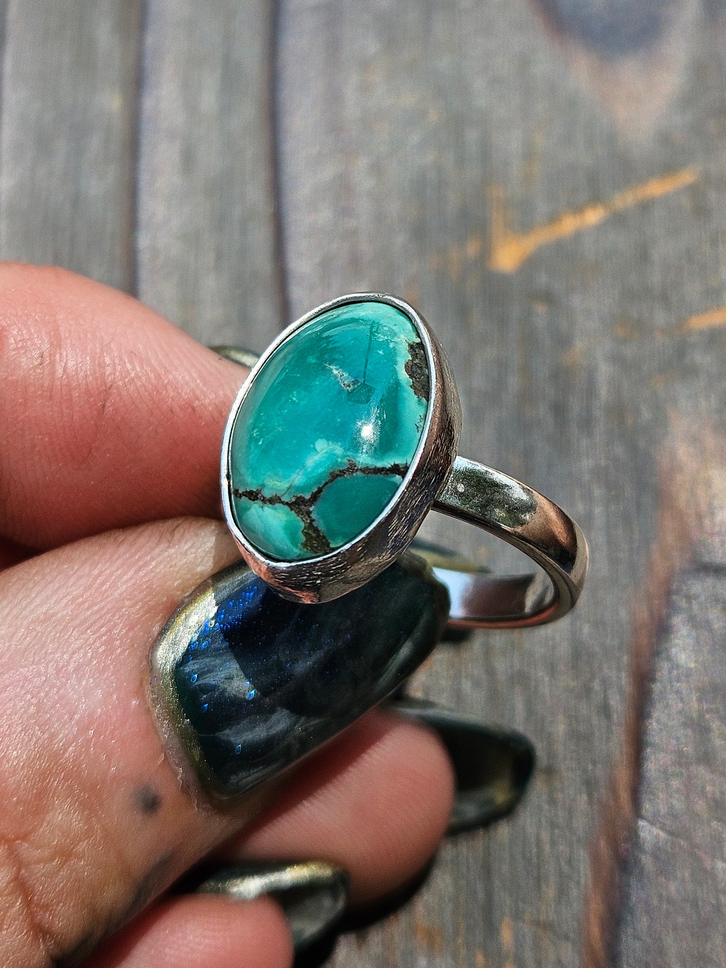 Turquoise Ring, Size 8