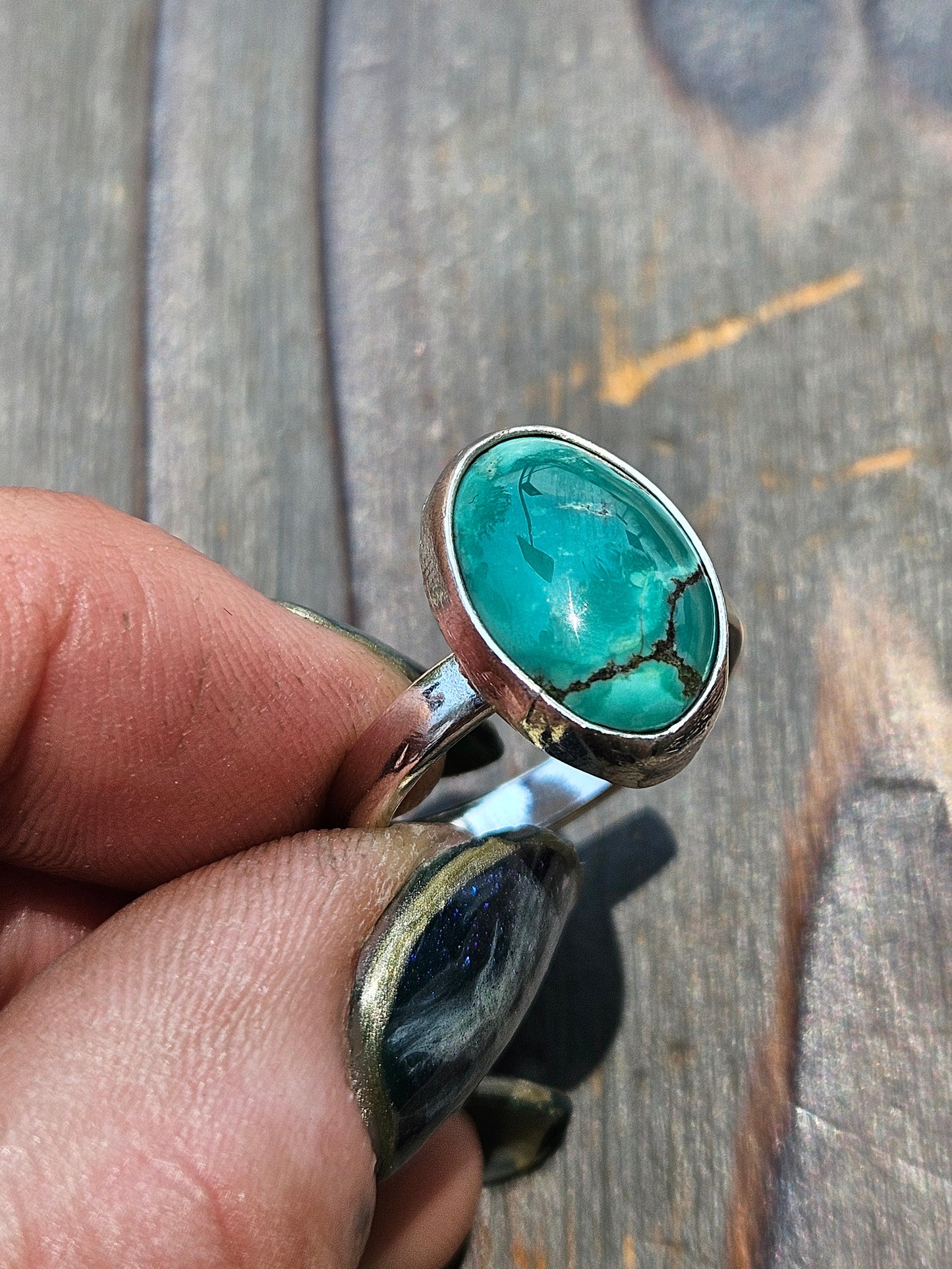 Turquoise Ring, Size 8