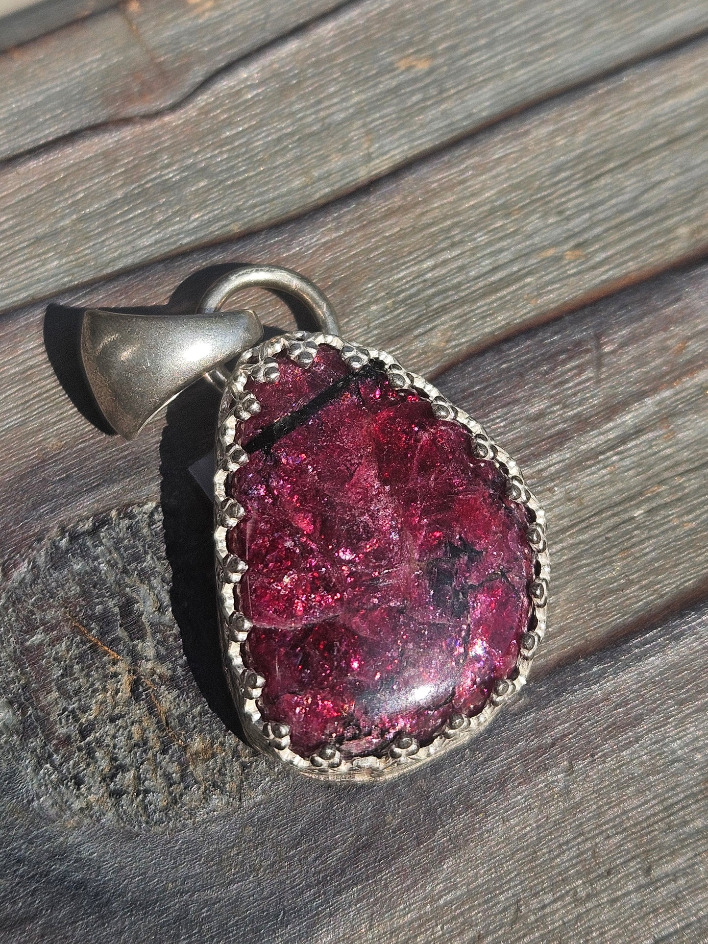 Eudialyte Pendant