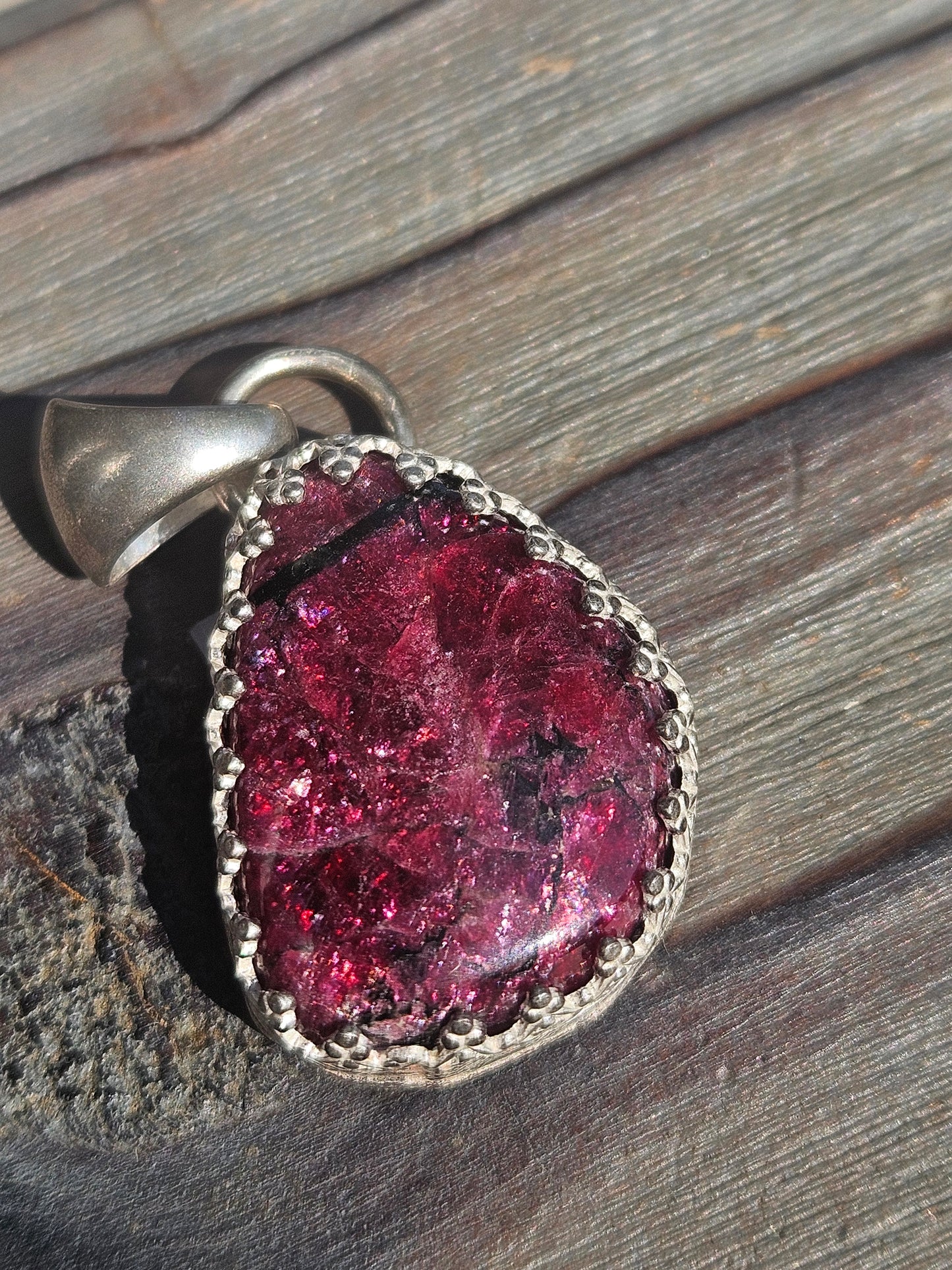 Eudialyte Pendant