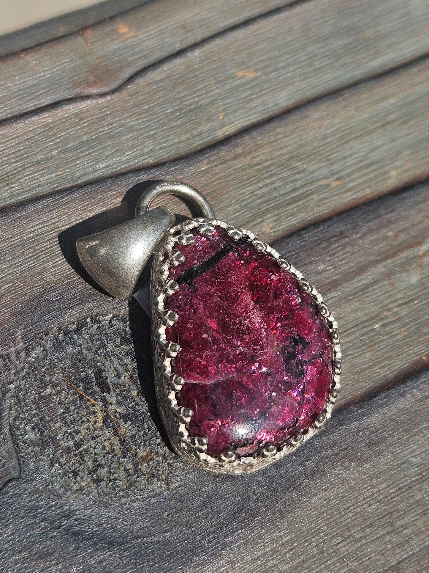 Eudialyte Pendant