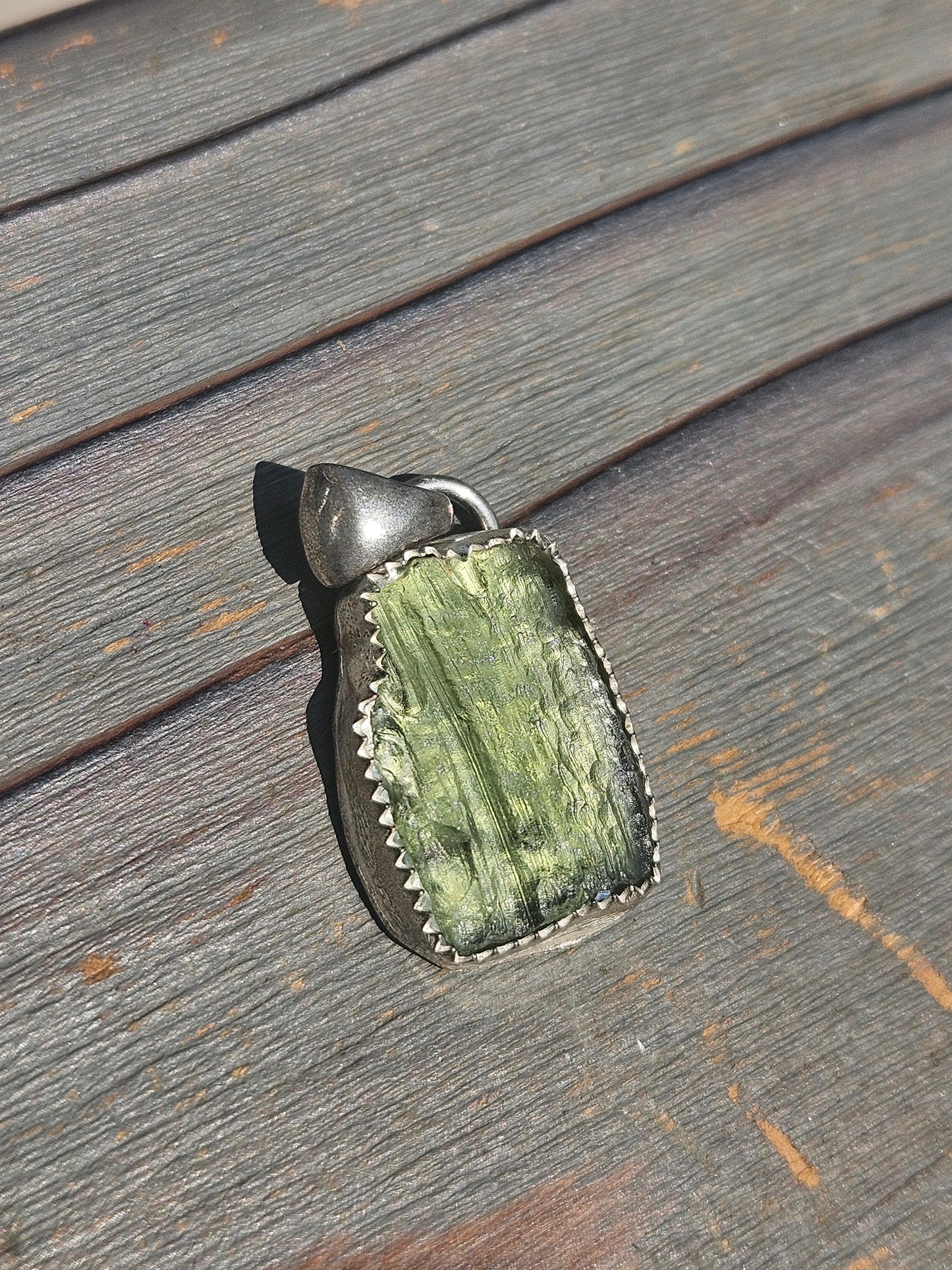 Moldavite Pendant