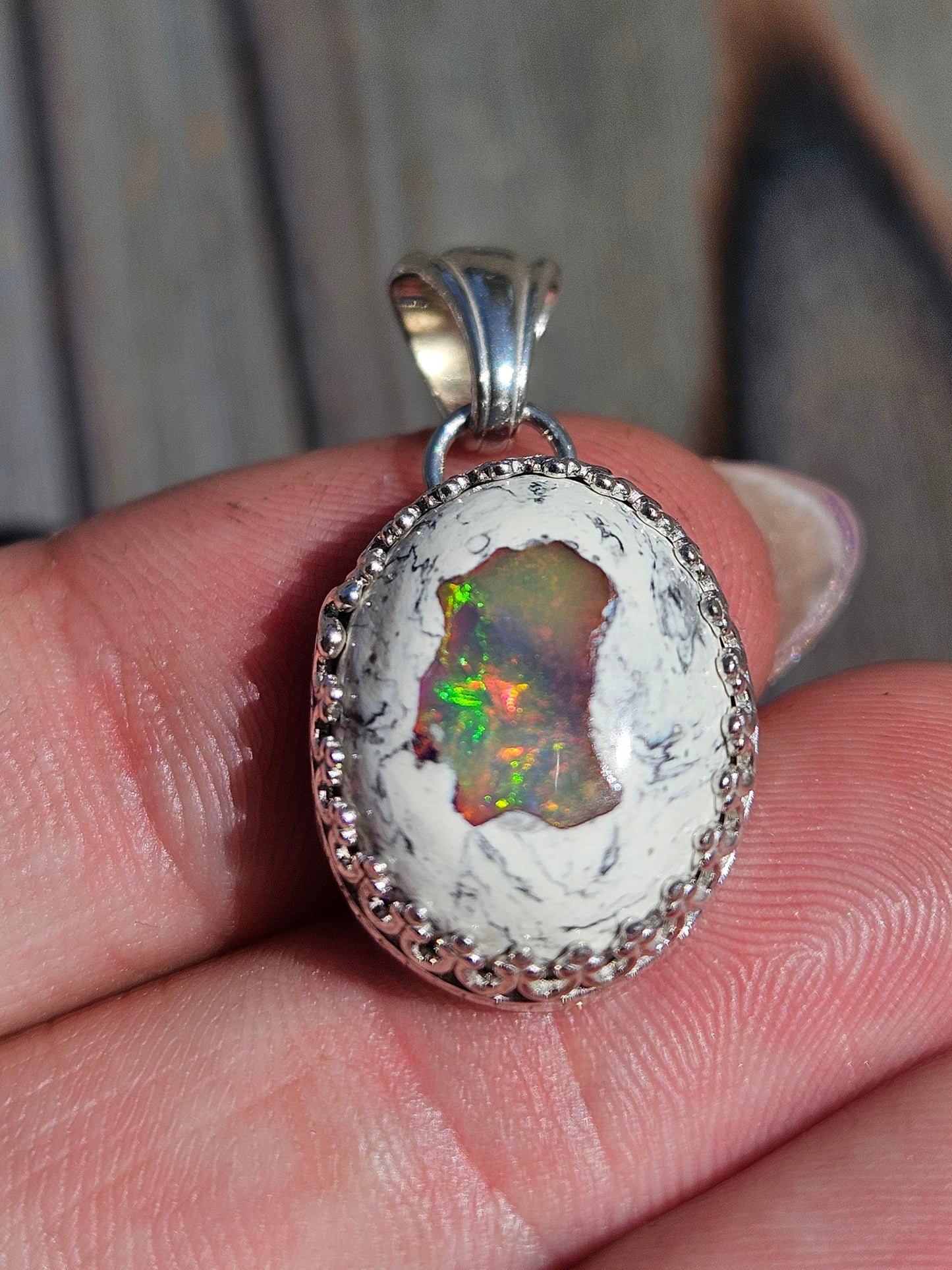 Galaxy Opal Pendant