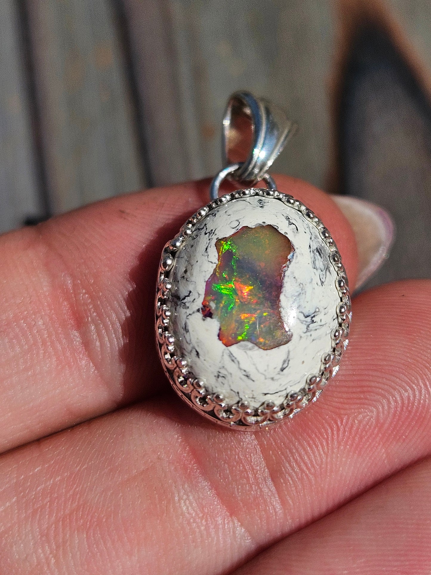 Galaxy Opal Pendant
