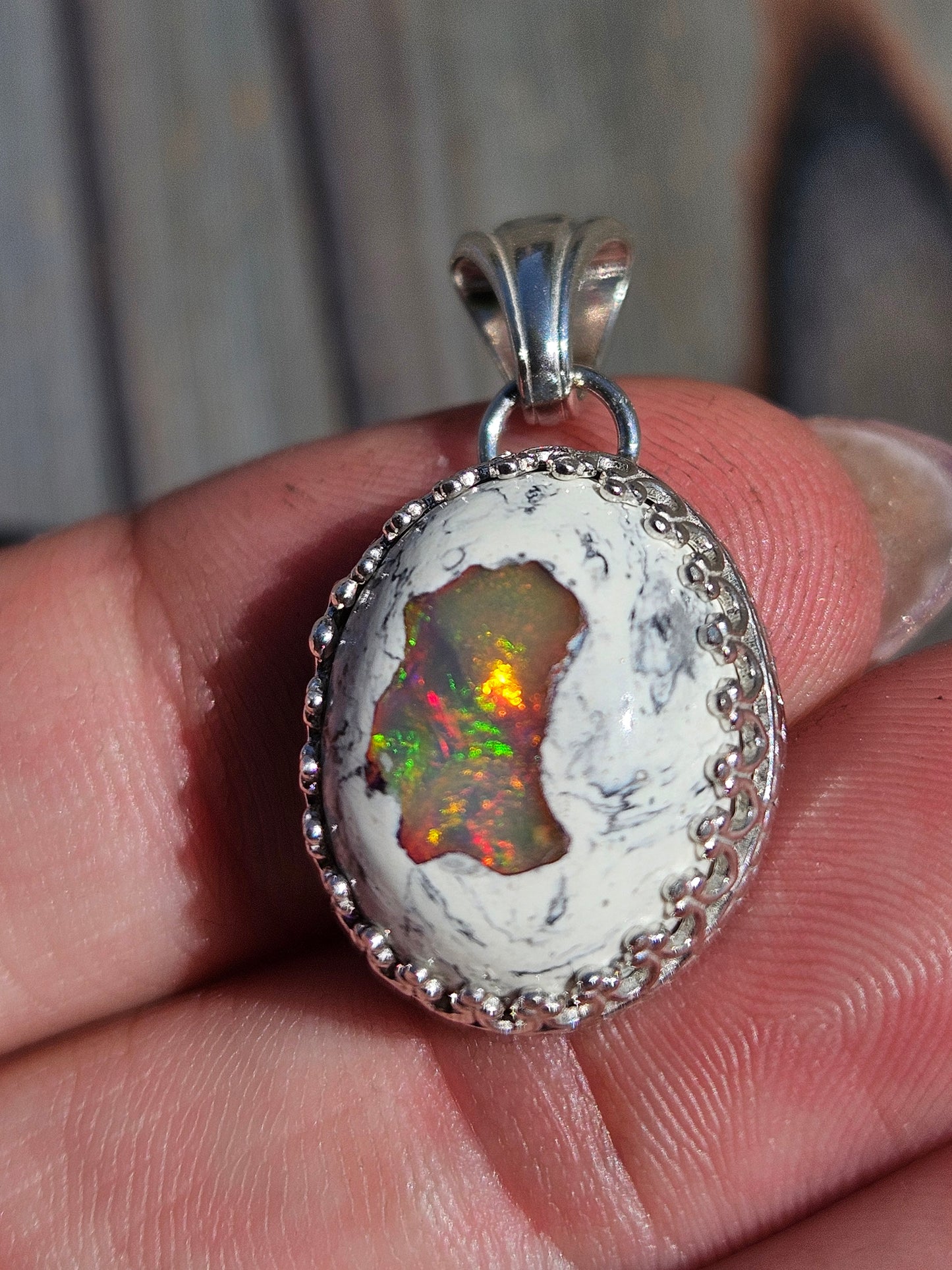 Galaxy Opal Pendant