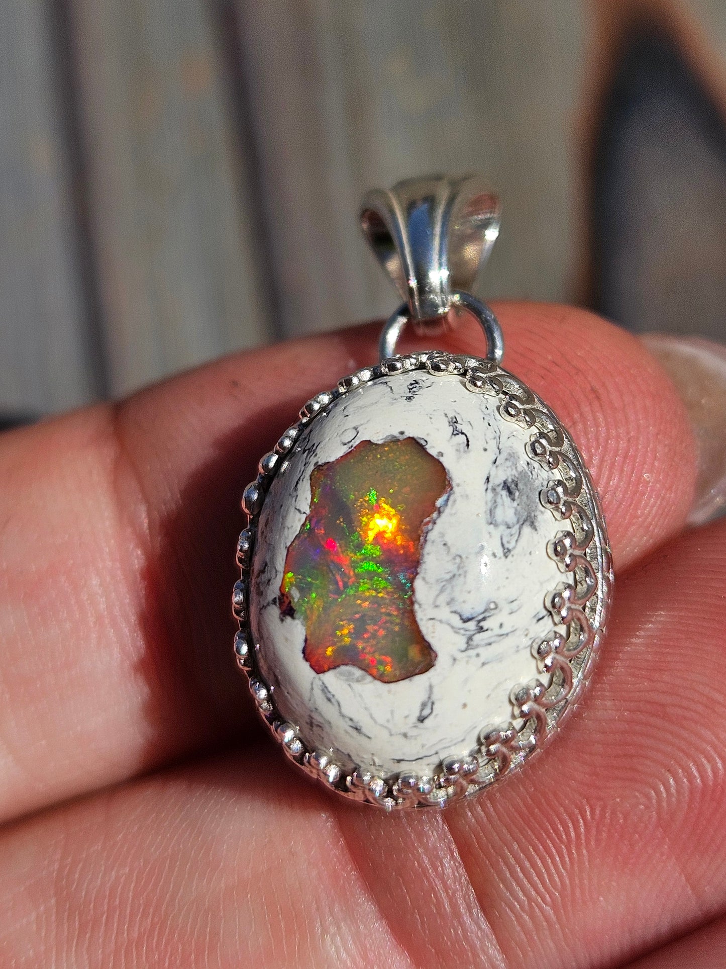 Galaxy Opal Pendant