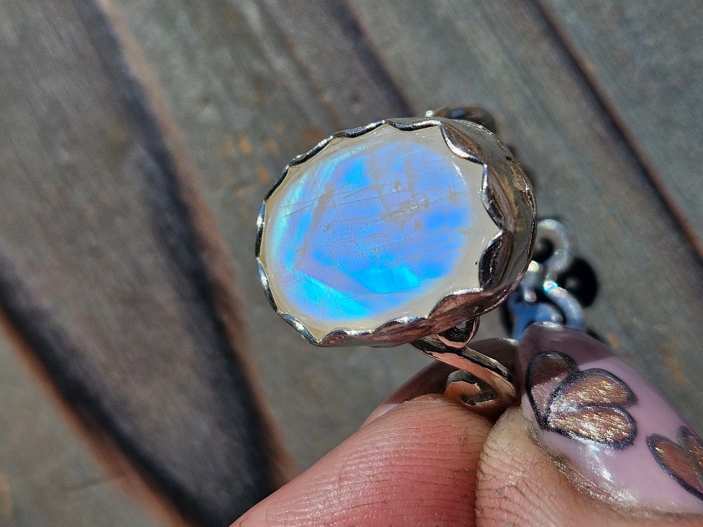 Moonstone Ring, Size 9.5