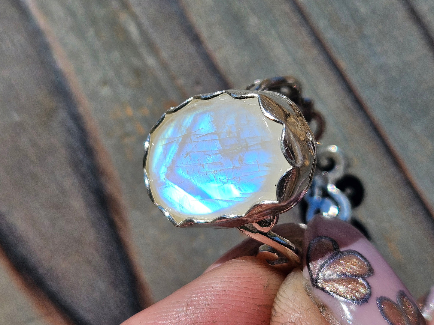 Moonstone Ring, Size 9.5