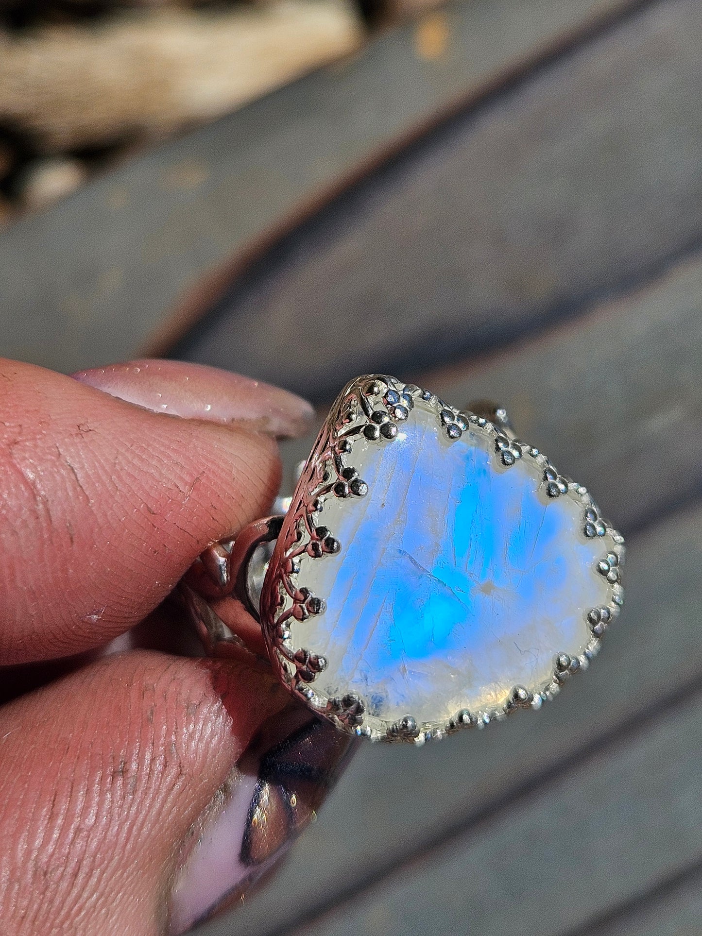 Moonstone Ring, 7.5