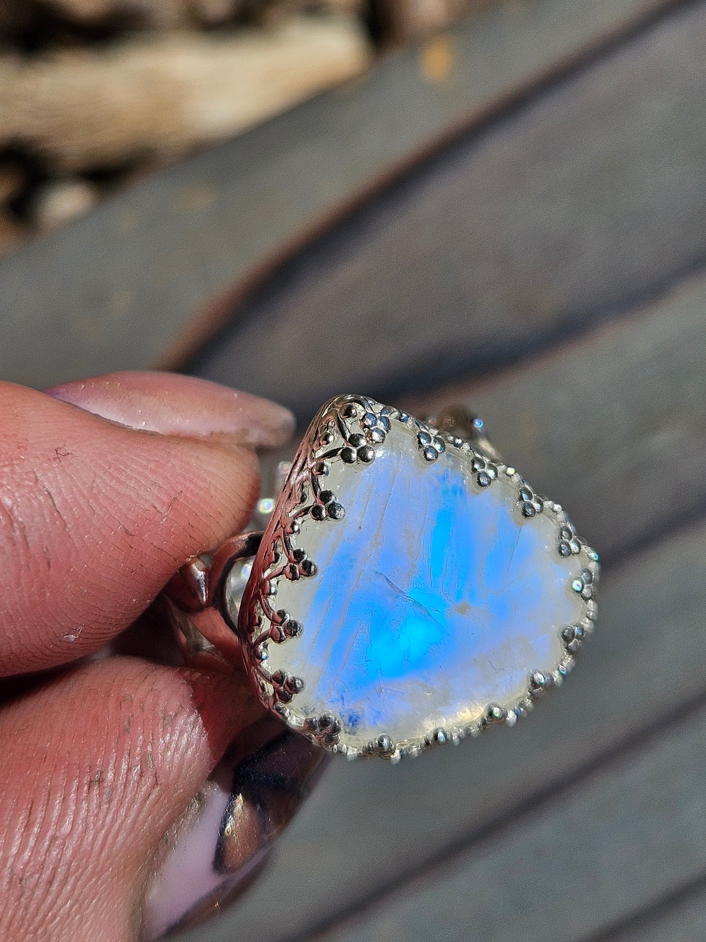 Moonstone Ring, 7.5
