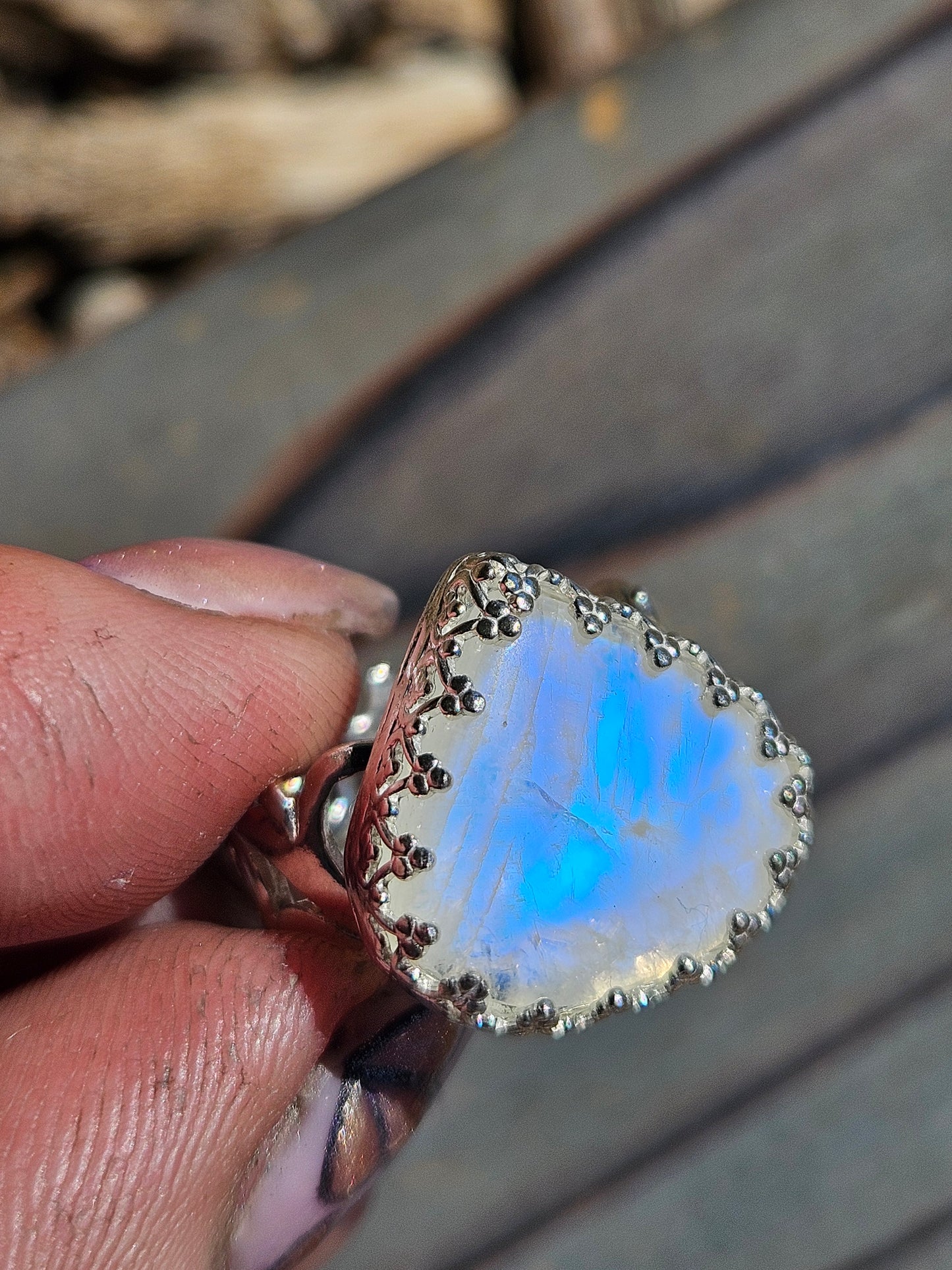 Moonstone Ring, 7.5