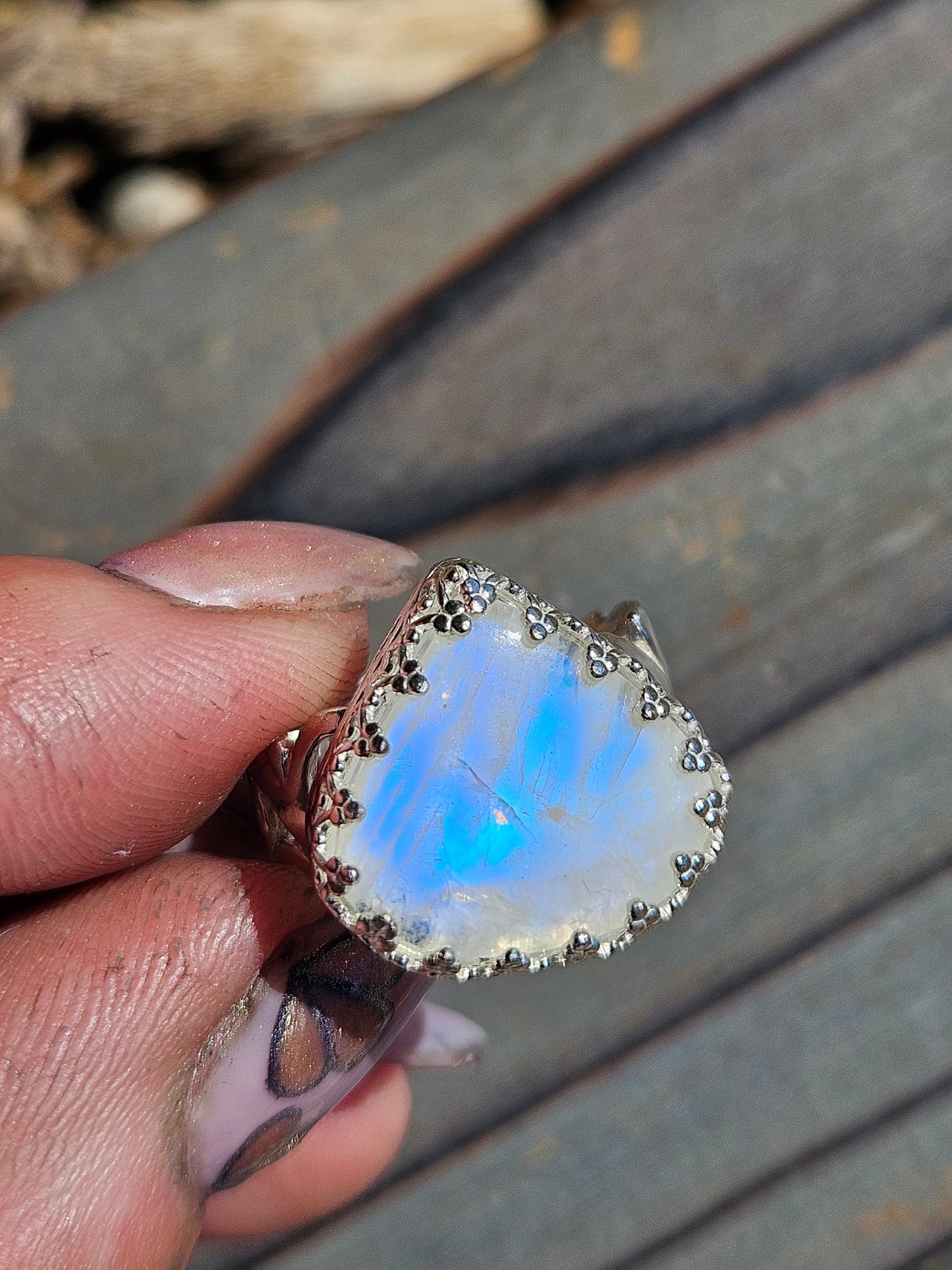 Moonstone Ring, 7.5