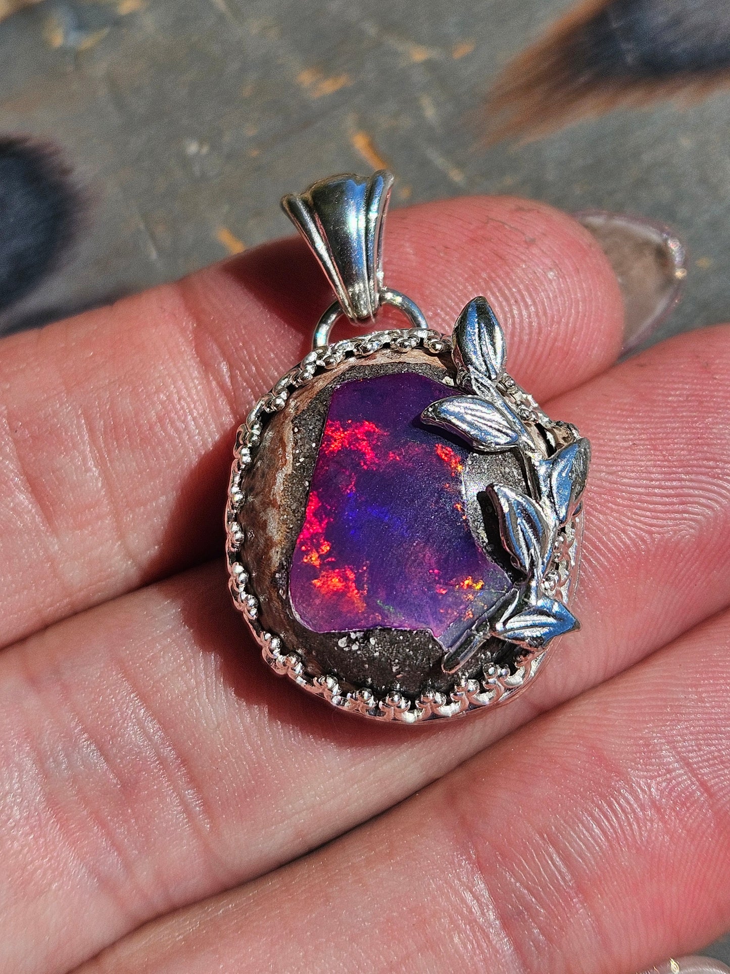 Galaxy Opal Pendant