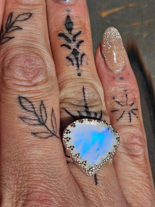 Moonstone Ring, 7.5