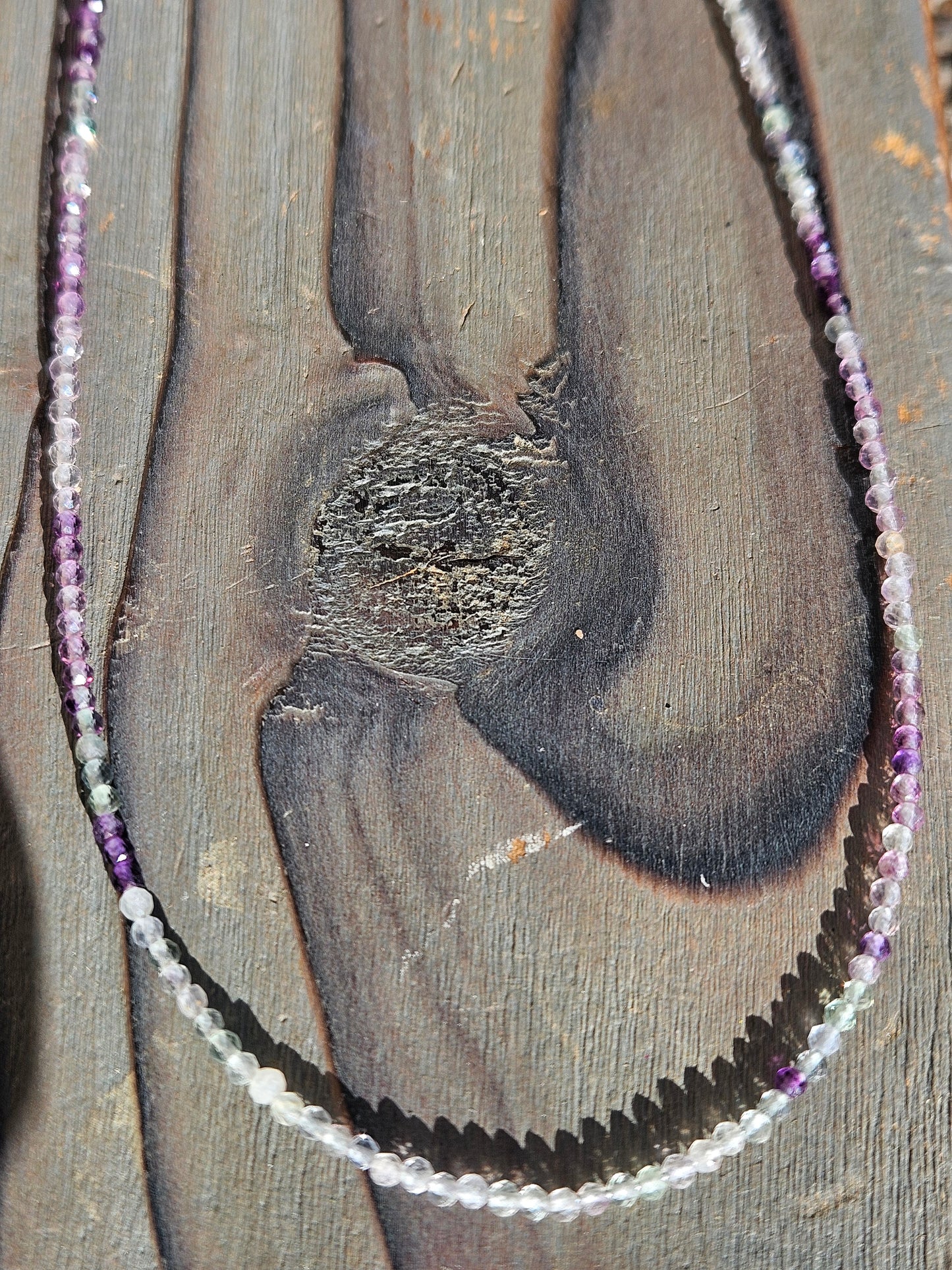 Amethyst MicroMini Necklace, 19in