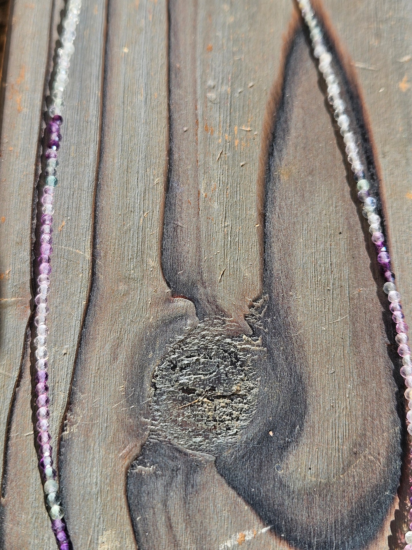 Amethyst MicroMini Necklace, 19in