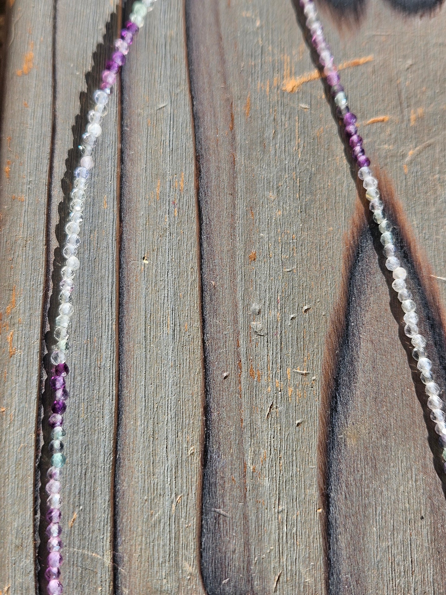 Amethyst MicroMini Necklace, 19in