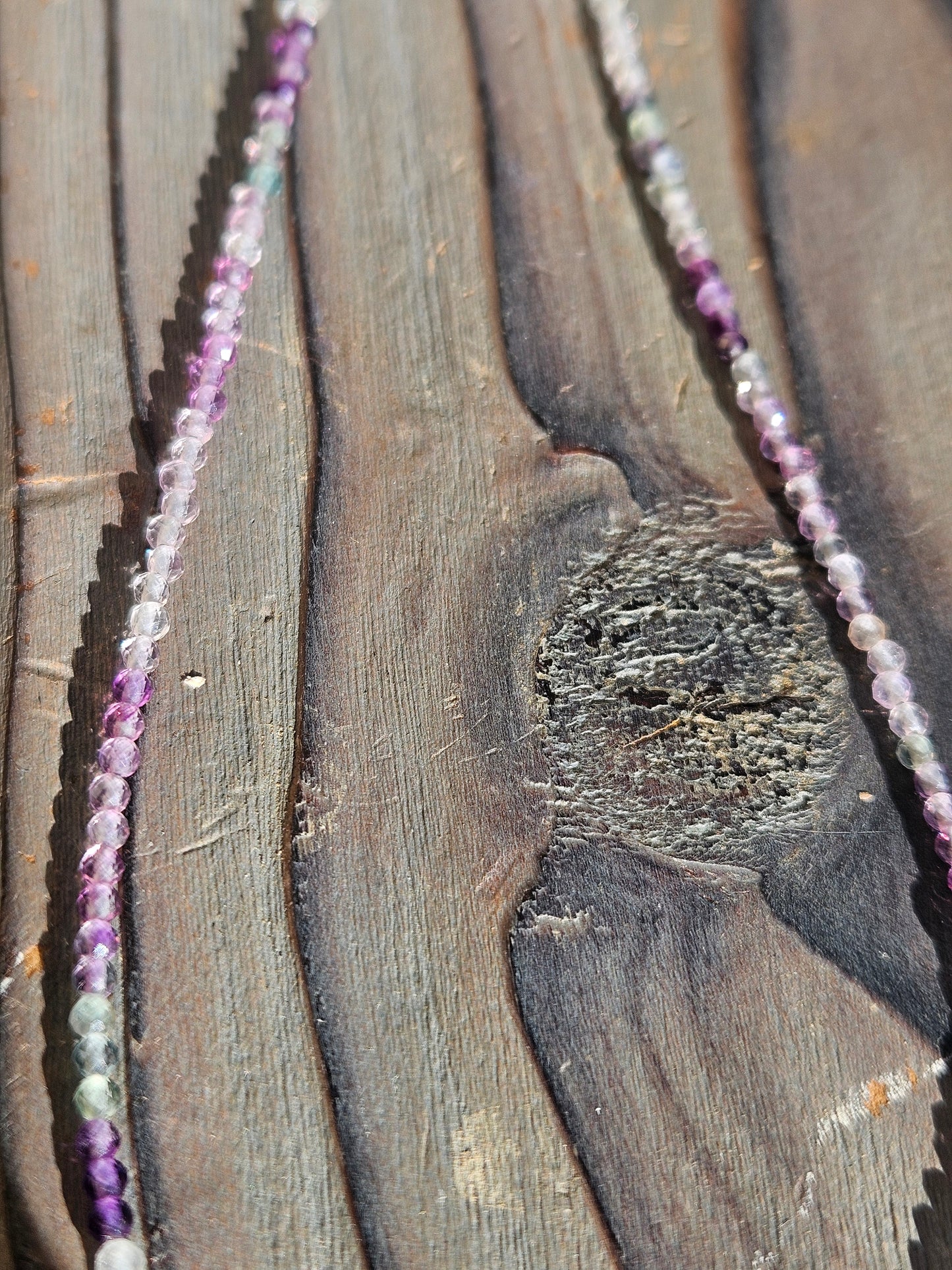 Amethyst MicroMini Necklace, 19in