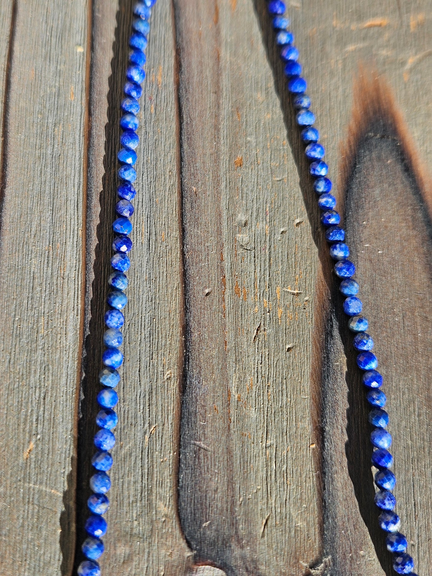 Lapis Lazuli MicroMini Necklace, 19in