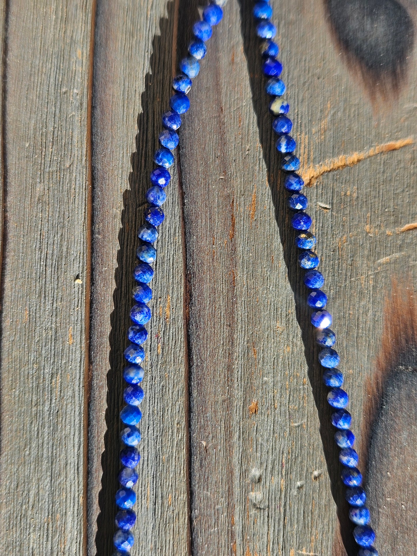Lapis Lazuli MicroMini Necklace, 19in