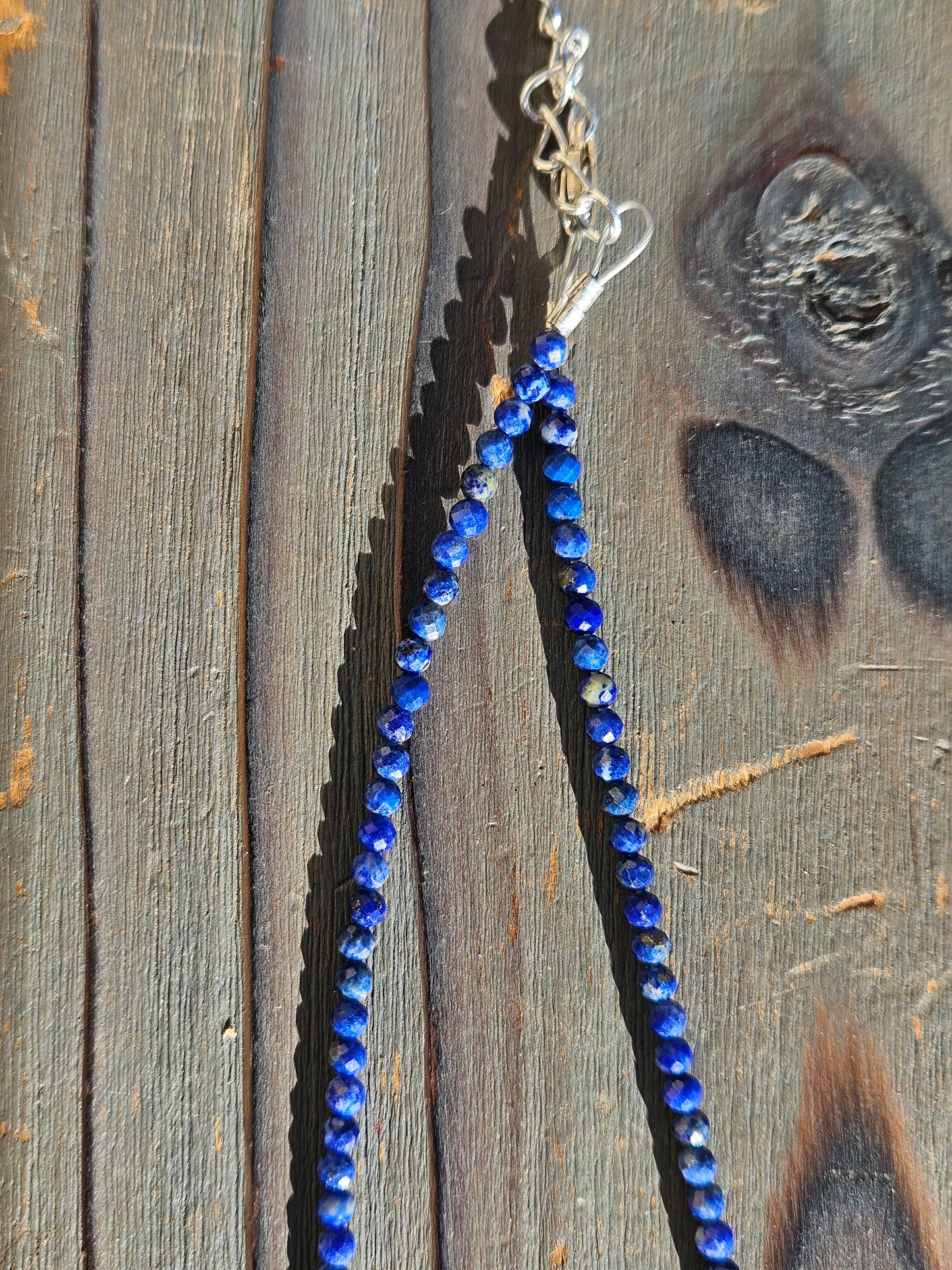 Lapis Lazuli MicroMini Necklace, 19in