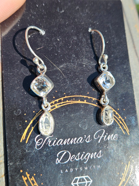 Herkimer Diamond Earrings