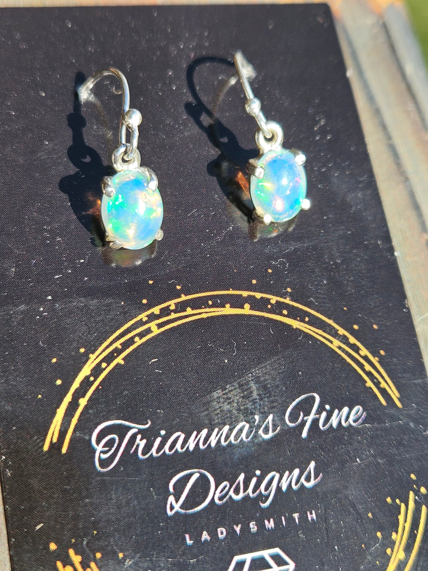 Ethiopian Opals Earrings