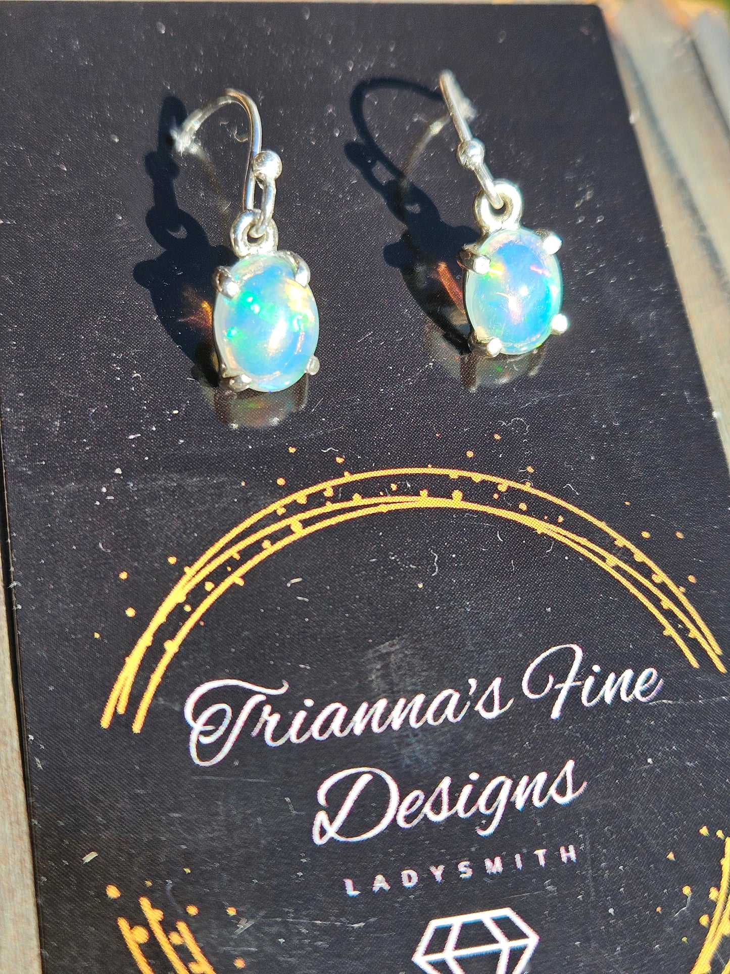 Ethiopian Opals Earrings