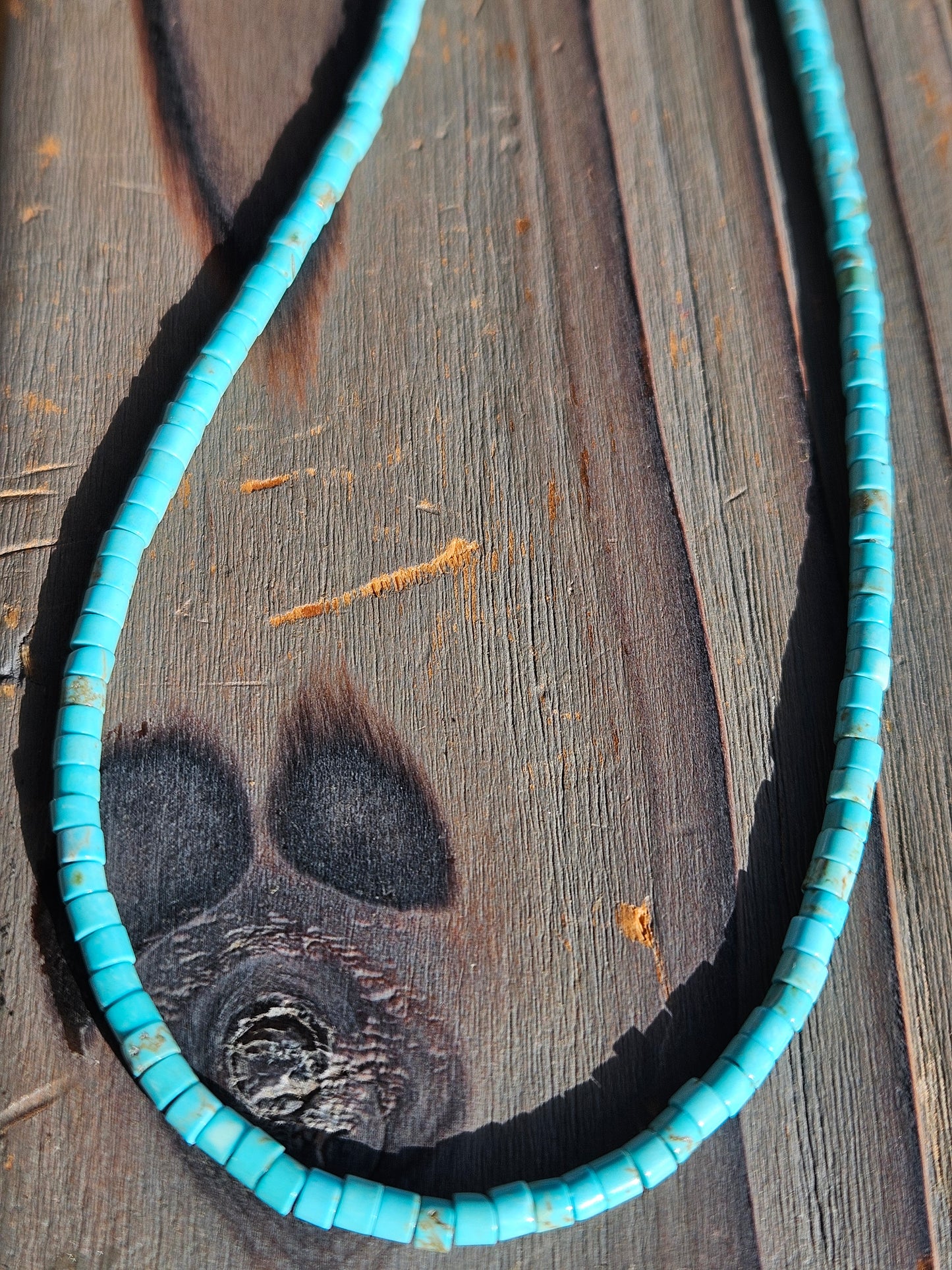 Turquoise Mini Necklace, 19in