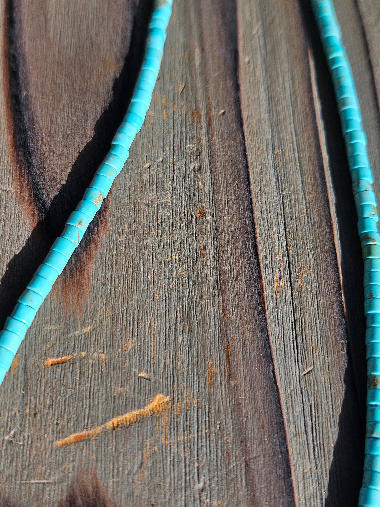 Turquoise Mini Necklace, 19in