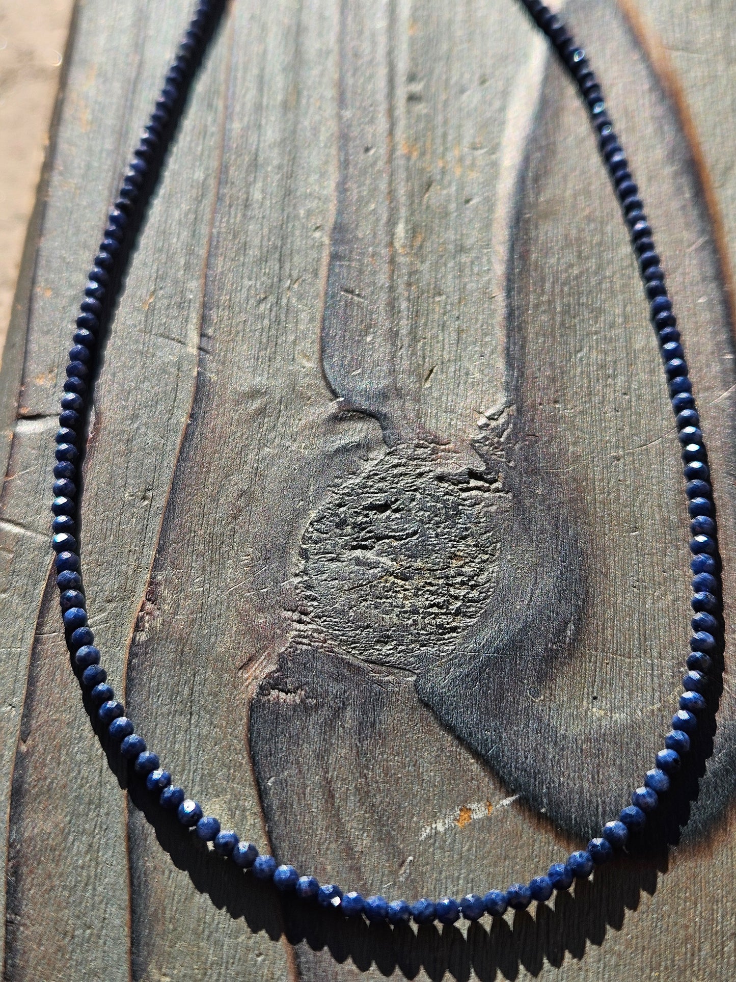 Sapphire Mini Necklace, 18in