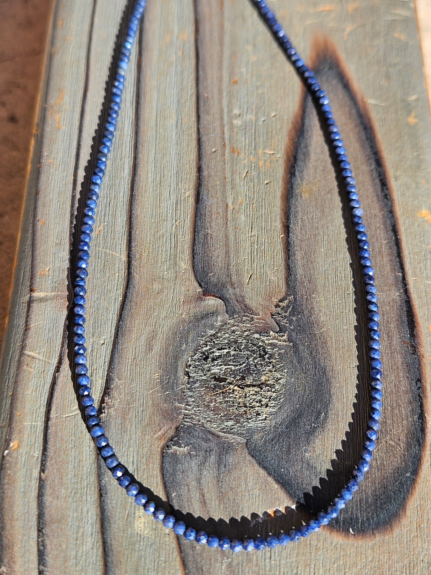 Sapphire Mini Necklace, 18in