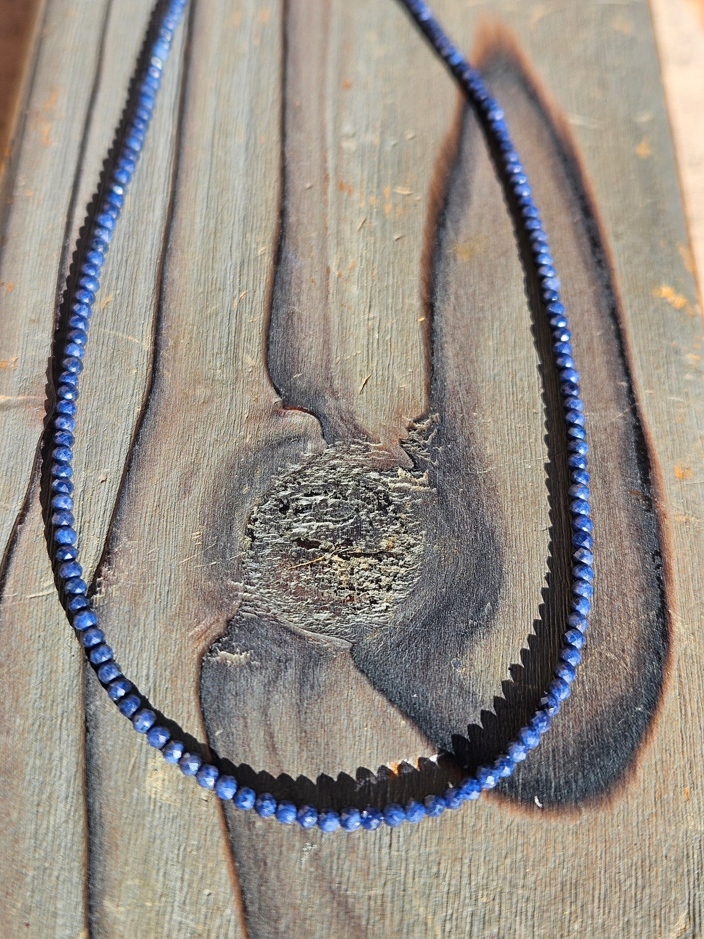 Sapphire Mini Necklace, 18in