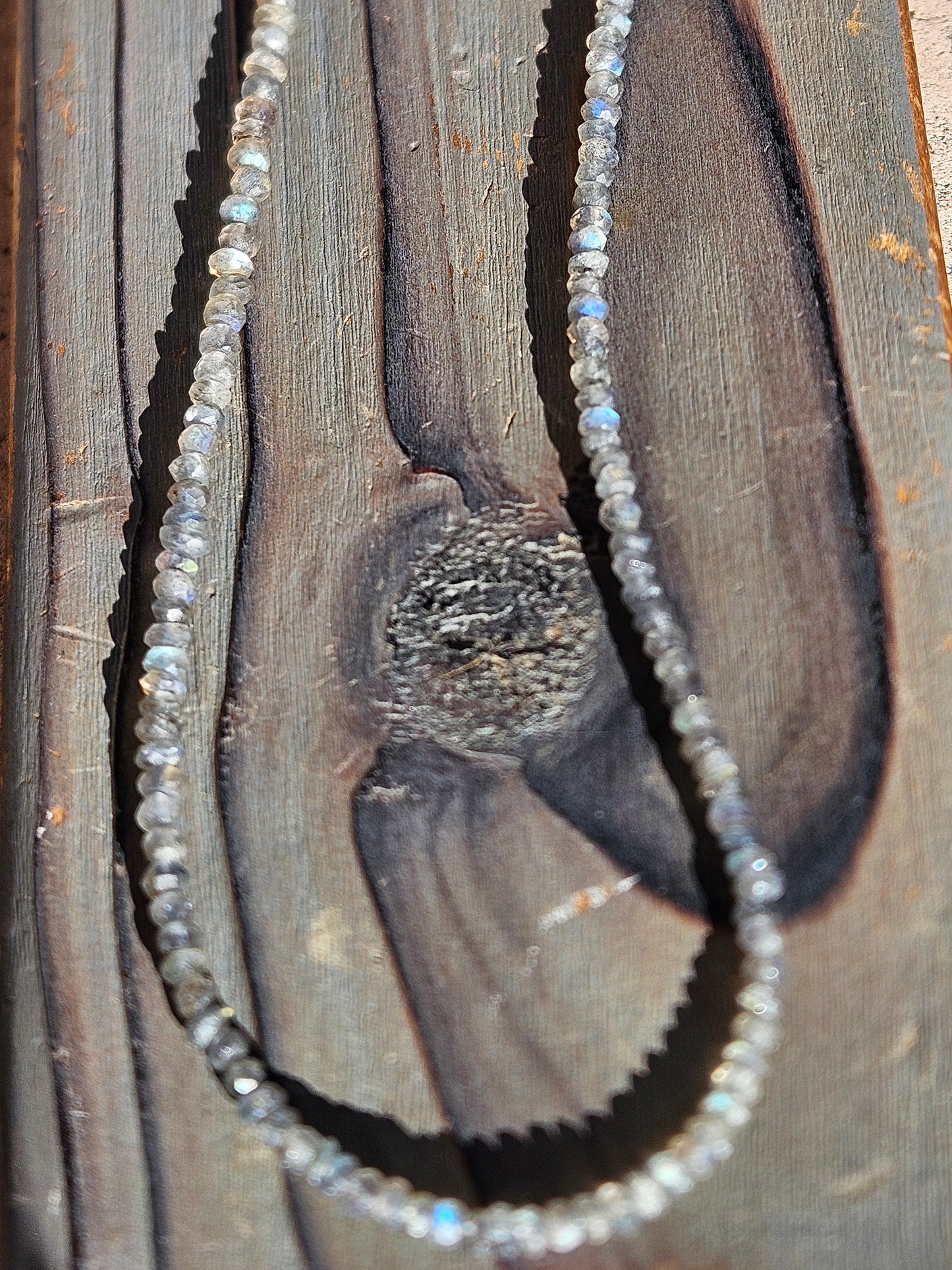 Labradorite Necklace, 21in