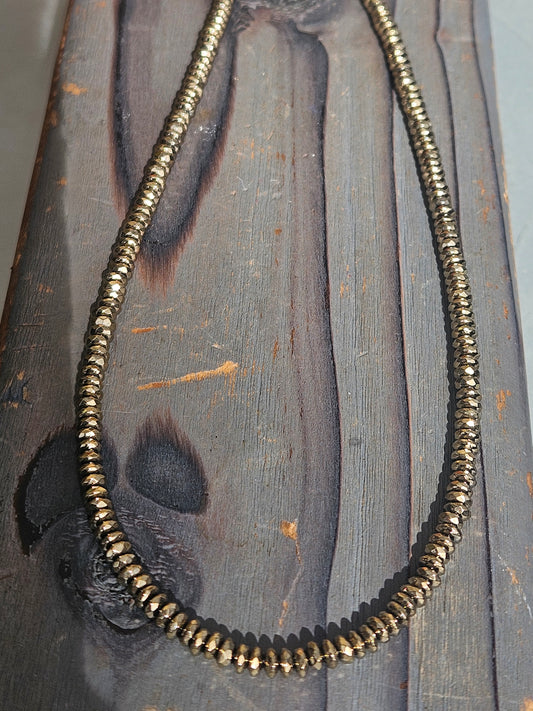 Healers Gold Necklace, 17in