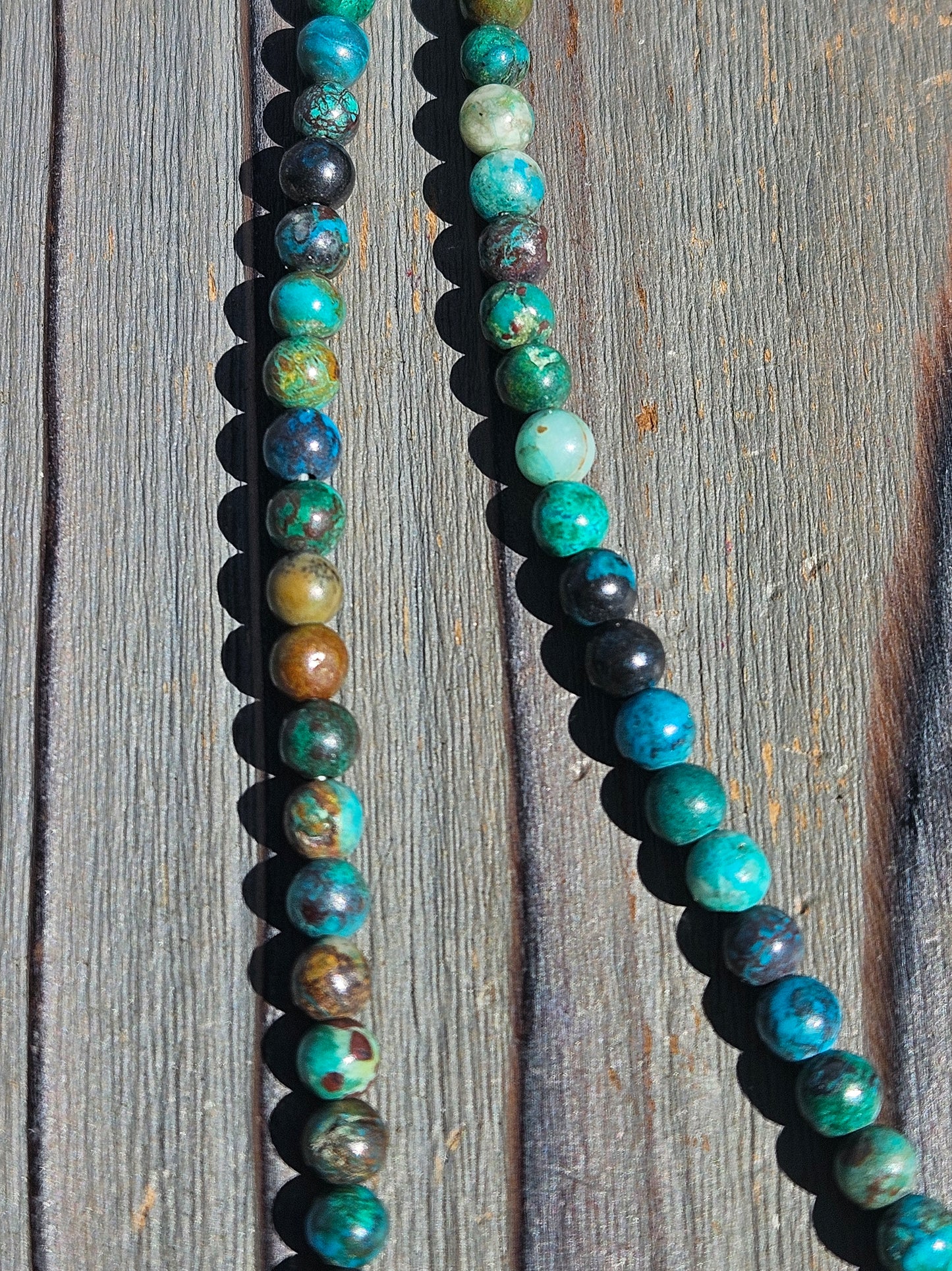 Chrysocolla Necklace, 20in