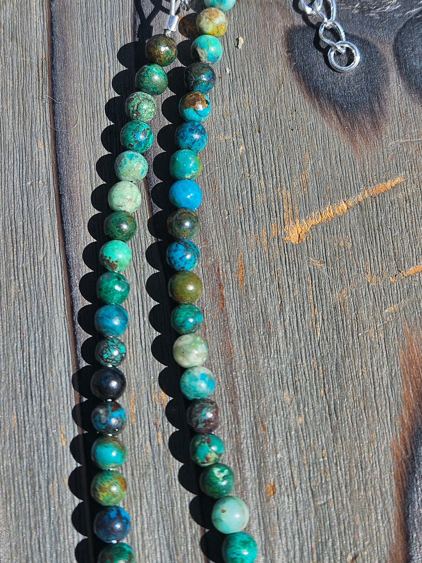 Chrysocolla Necklace, 20in