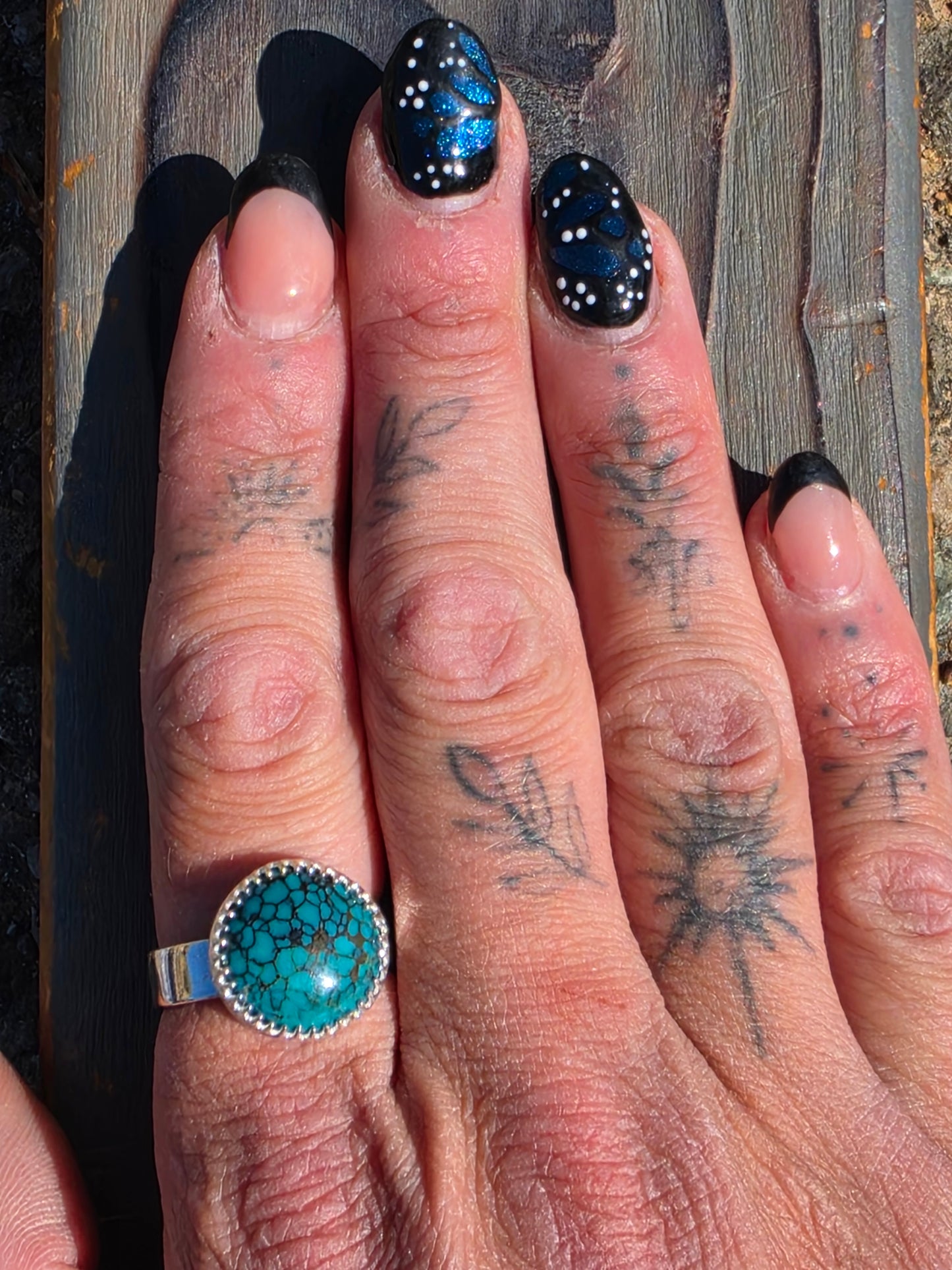 Heubi Turquoise Ring, Size 9