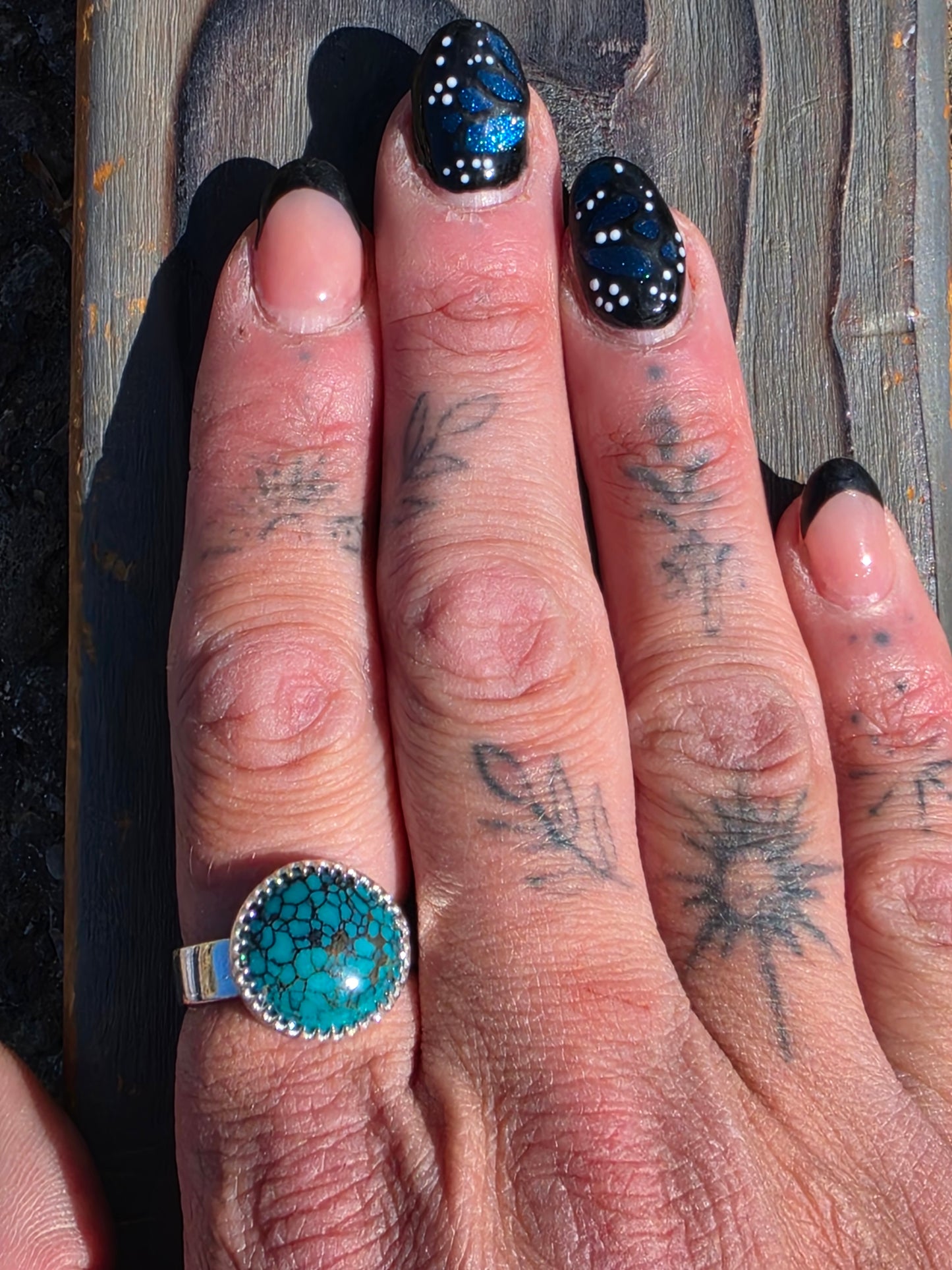 Heubi Turquoise Ring, Size 9