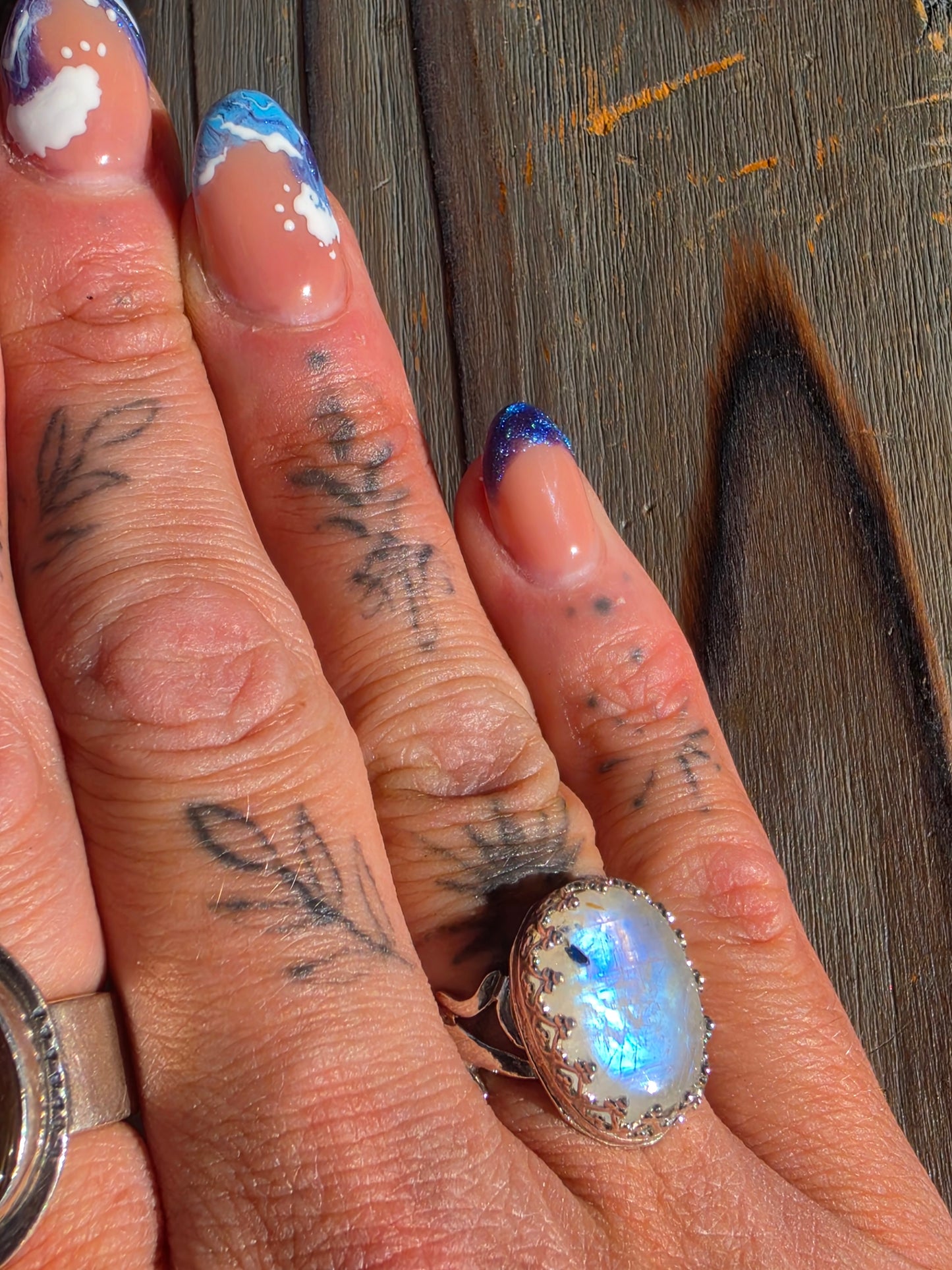 Moonstone Ring, Size 7