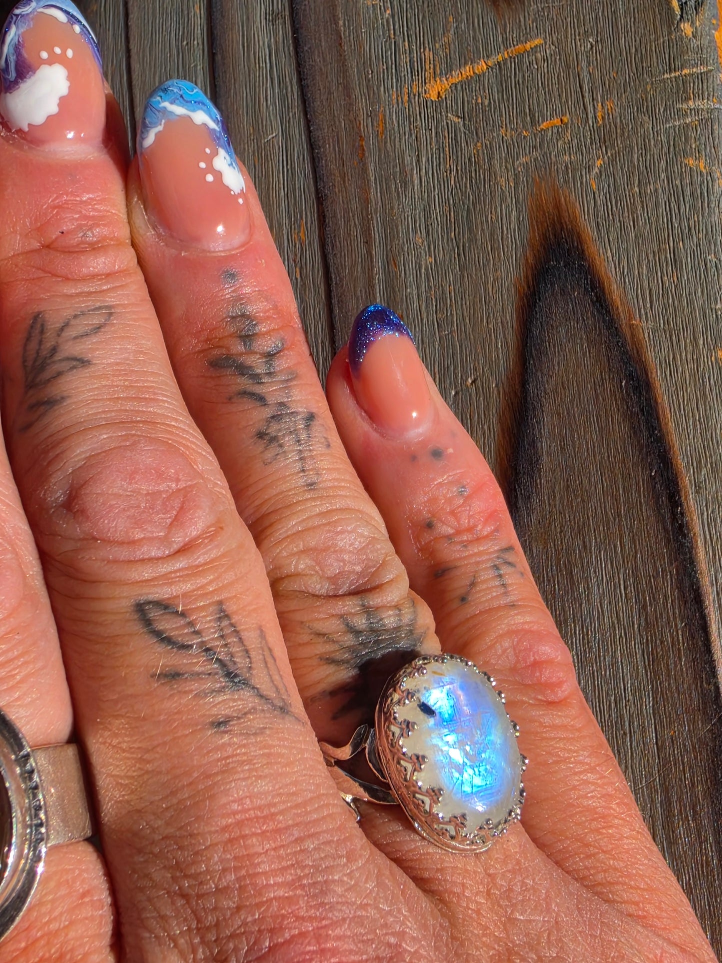 Moonstone Ring, Size 7