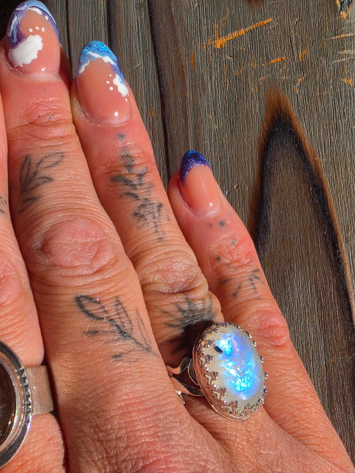 Moonstone Ring, Size 7
