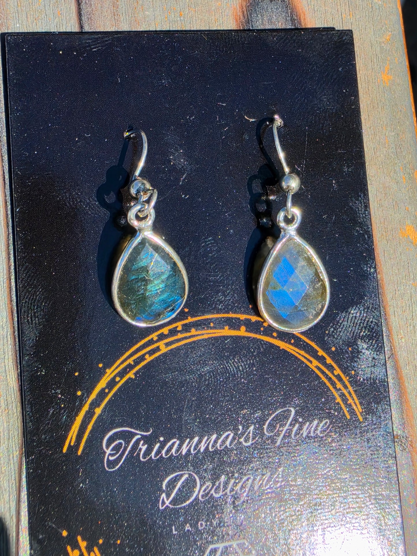 Labradorite Earrings