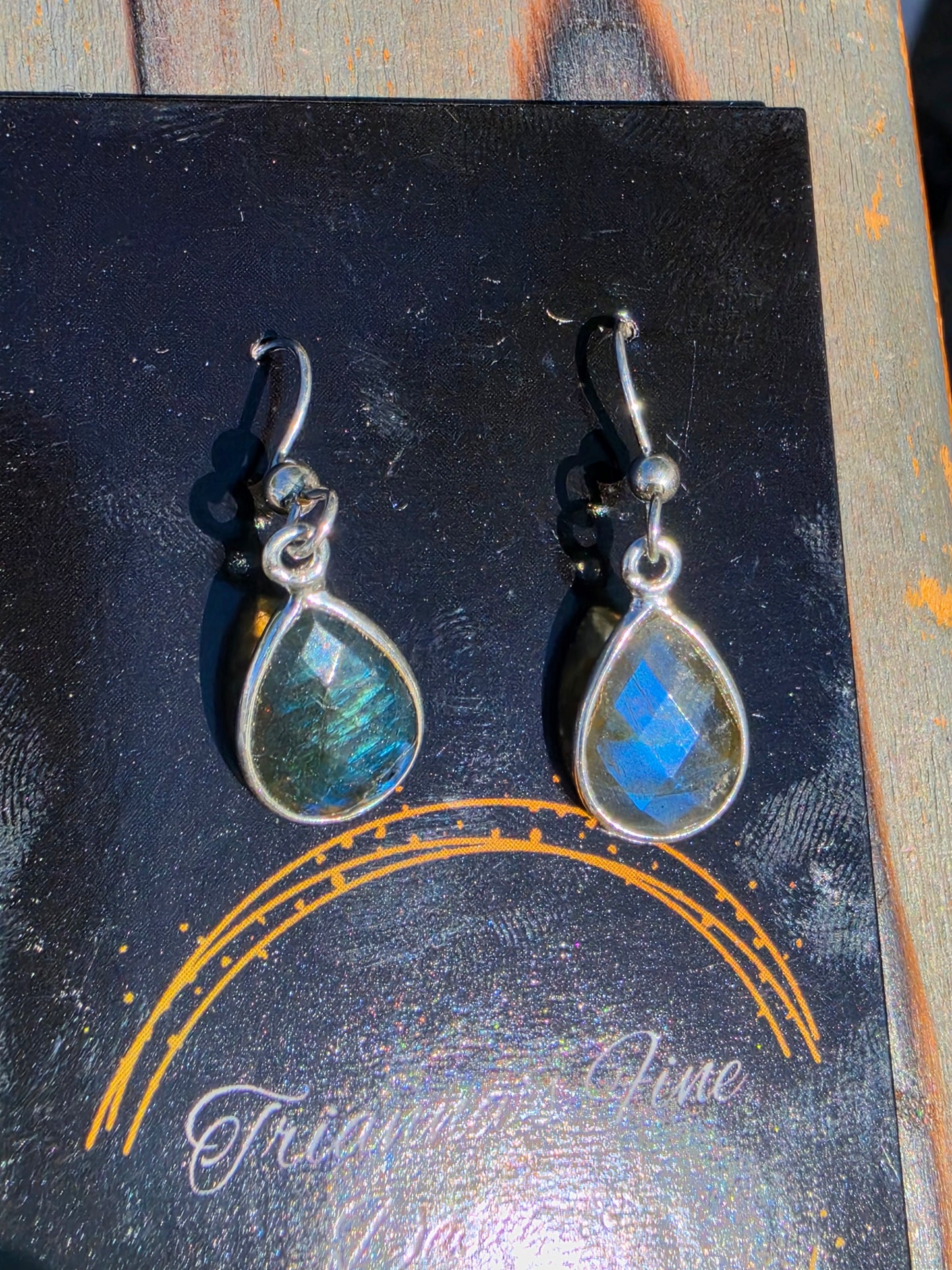Labradorite Earrings