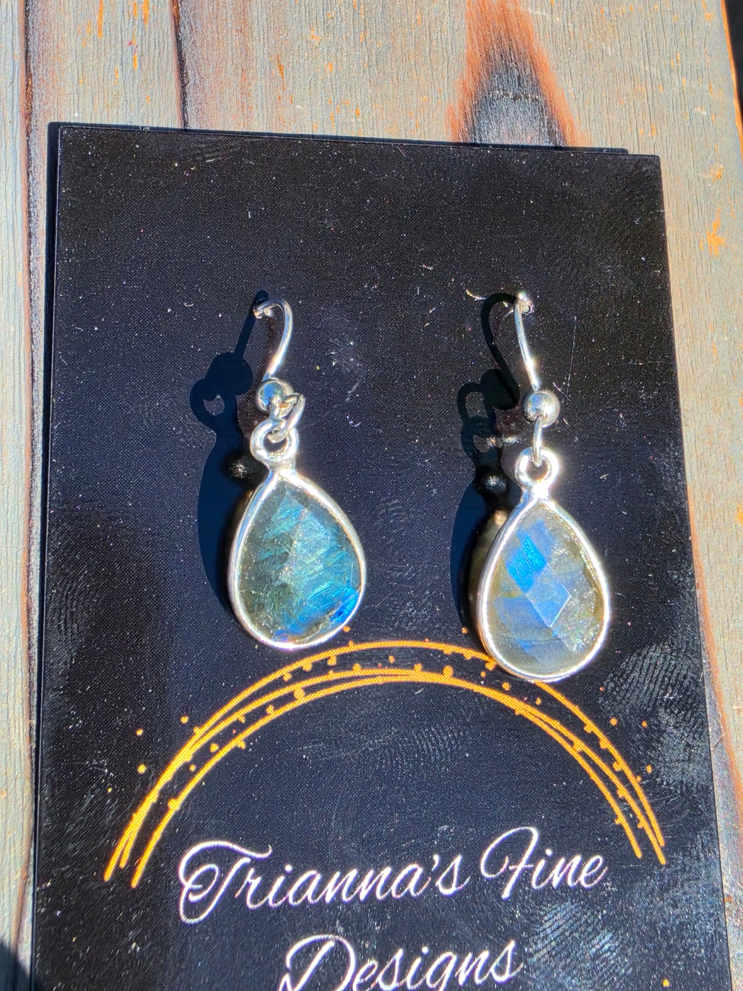 Labradorite Earrings
