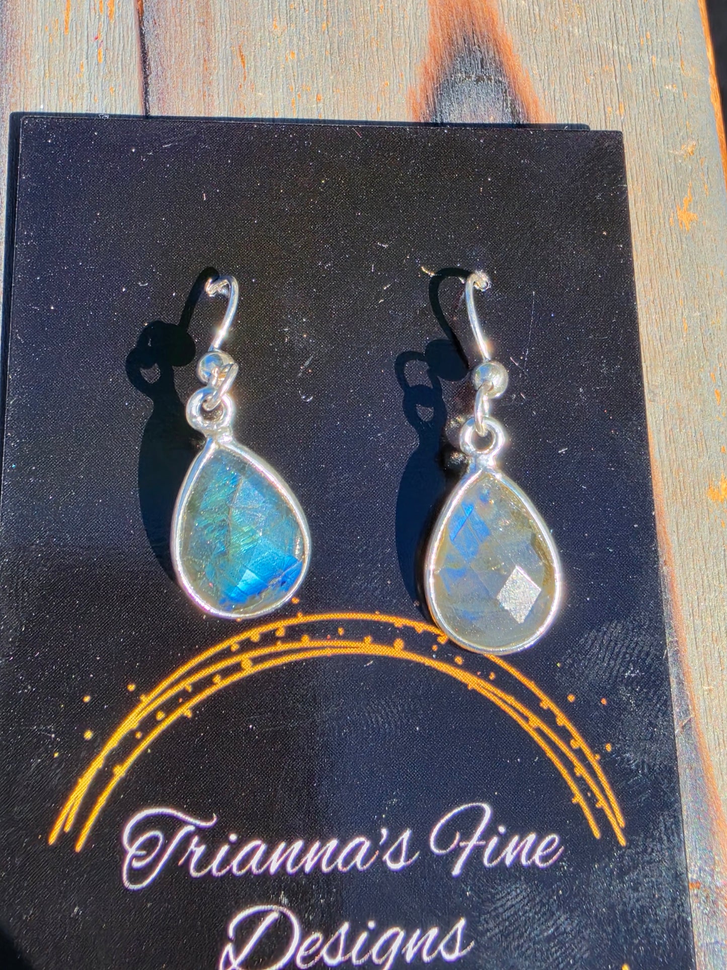 Labradorite Earrings