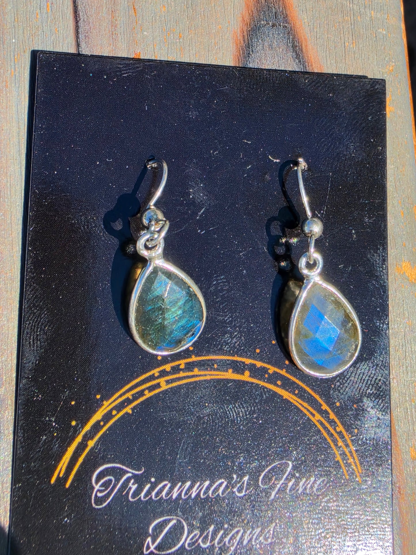 Labradorite Earrings